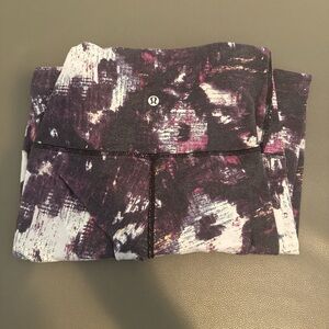 Lululemon Purple and Black Leggings